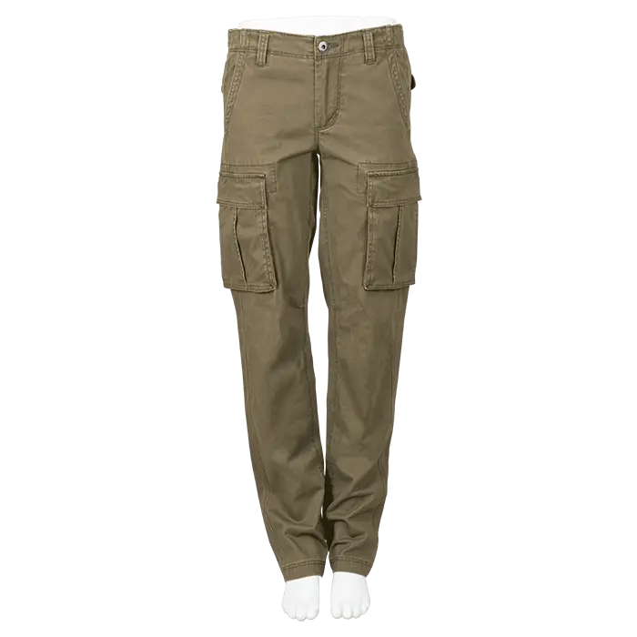 Heritage Slim Fit Cargo Trousers Ladies