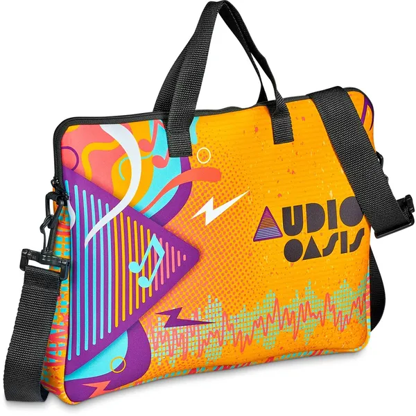 Hoppla Neoprene Nimbus Laptop Sleeve With Strap Hoppla Neoprene Nimbus Laptop Sleeve With Strap