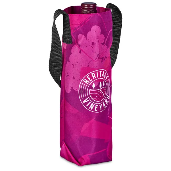 Hoppla Cellaro Polyester Wine Bottle Gift Bag Hoppla Cellaro Polyester Wine Bottle Gift Bag