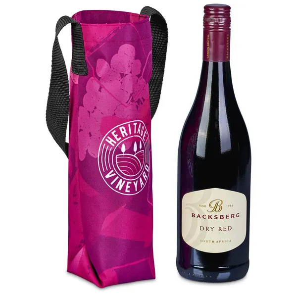 Hoppla Cellaro Polyester Wine Bottle Gift Bag Hoppla Cellaro Polyester Wine Bottle Gift Bag