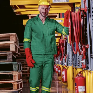 Barron Budget Poly Cotton Conti Suit with Reflective Barron Budget Poly Cotton Conti Suit with Reflective