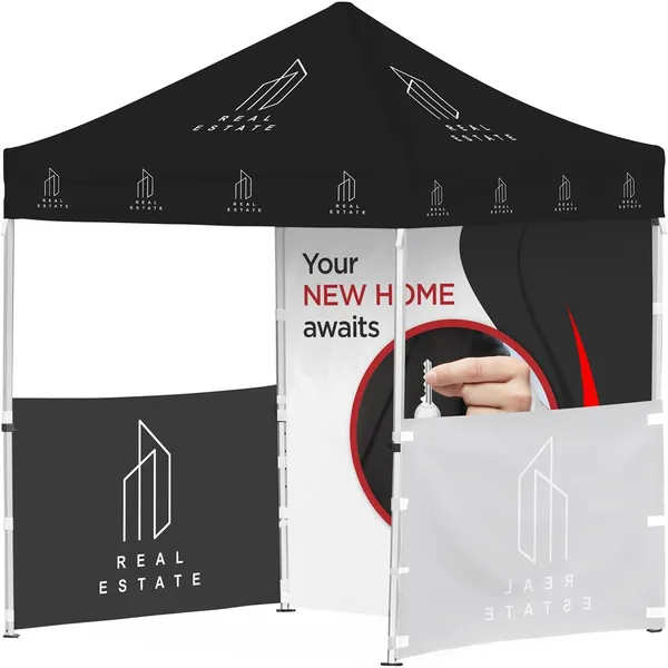 Ovation Sublimated Gazebo 2m X 2m Petite Frame - 2 Half-Wall Skins - 1 Full-Wall Skin Ovation Sublimated Gazebo 2m X 2m Petite Frame - 2 Half-Wall Skins - 1 Full-Wall Skin