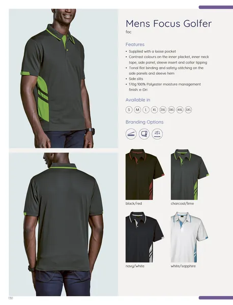 Focus Golfer Mens Focus Golfer Mens