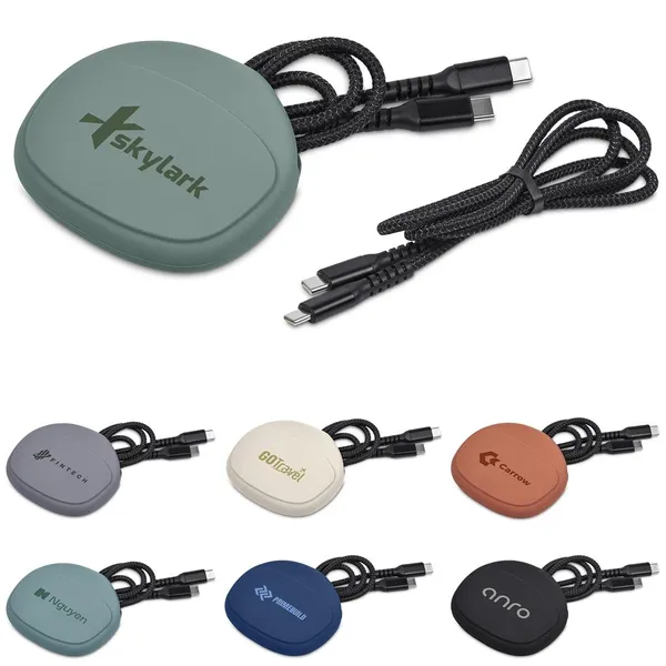 Altitude Jeffin Fast Charge Type-C to Type-C Charging Cable in Pouch Altitude Jeffin Fast Charge Type-C to Type-C Charging Cable in Pouch