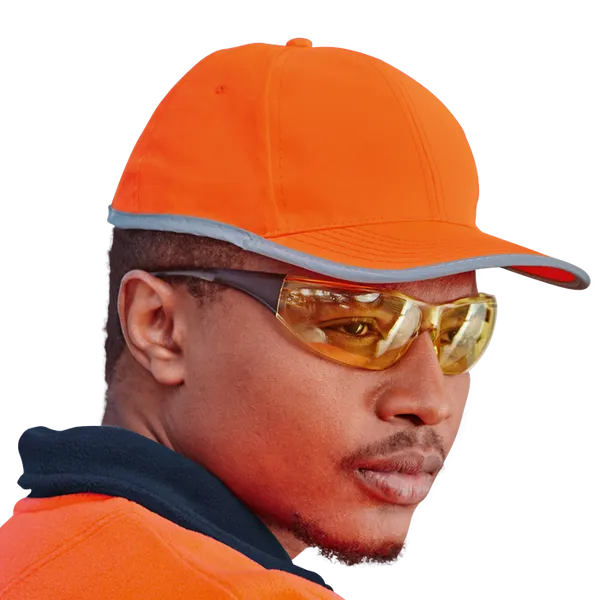 6 Panel Reflective Binding Cap 6 Panel Reflective Binding Cap