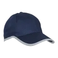 6 Panel Reflective Binding Cap 6 Panel Reflective Binding Cap