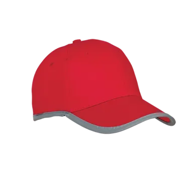 6 Panel Reflective Binding Cap 6 Panel Reflective Binding Cap