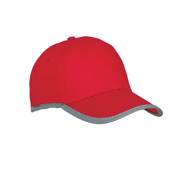 6 Panel Reflective Binding Cap 6 Panel Reflective Binding Cap