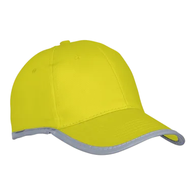 6 Panel Reflective Binding Cap 6 Panel Reflective Binding Cap