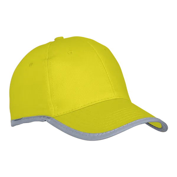 6 Panel Reflective Binding Cap 6 Panel Reflective Binding Cap