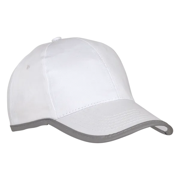 6 Panel Reflective Binding Cap 6 Panel Reflective Binding Cap