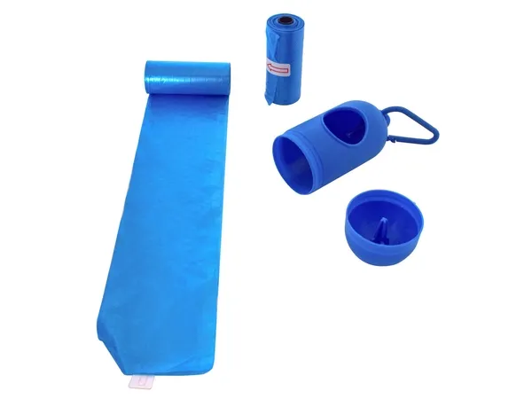 Biodegradable Dog Poop Bags & Holder Biodegradable Dog Poop Bags & Holder