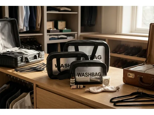 Clearview 3-Piece Wash Bag Set Clearview 3-Piece Wash Bag Set