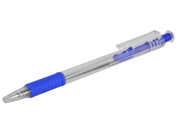 Retractable Ball Point Pen - Blue Ink | Three6ixty