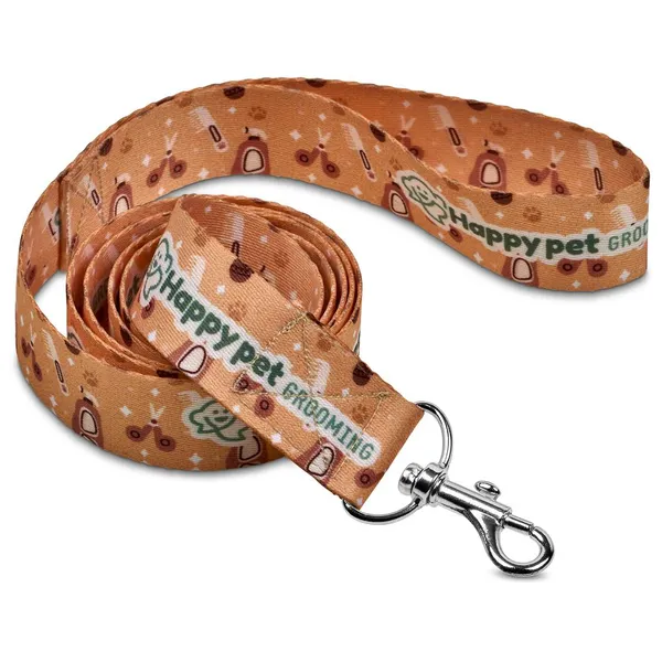 Pre-Printed Sample Hoppla Buddy Polyester Dog Leash Pre-Printed Sample Hoppla Buddy Polyester Dog Leash
