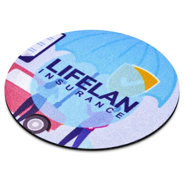 Pre-Printed Sample Hoppla Cuppa Neoprene Car Cup Coaster Pre-Printed Sample Hoppla Cuppa Neoprene Car Cup Coaster