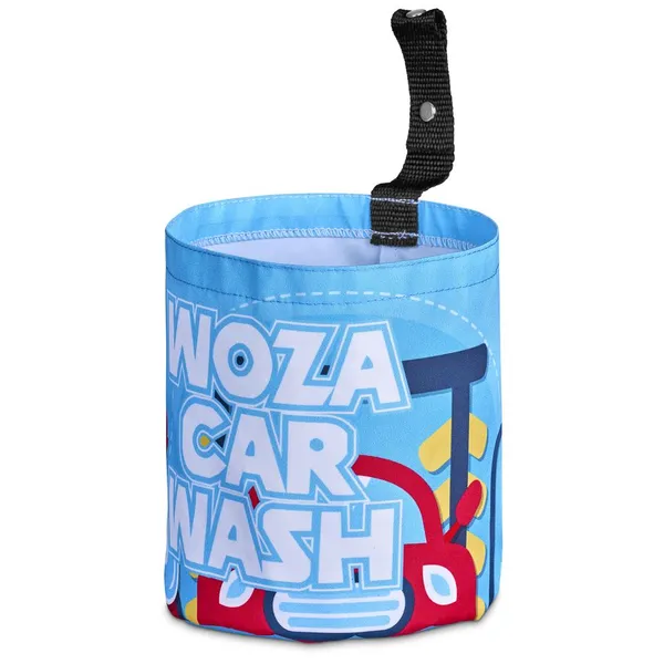 Pre-Printed Sample Hoppla Auto Polyester Car Refuse Holder Pre-Printed Sample Hoppla Auto Polyester Car Refuse Holder
