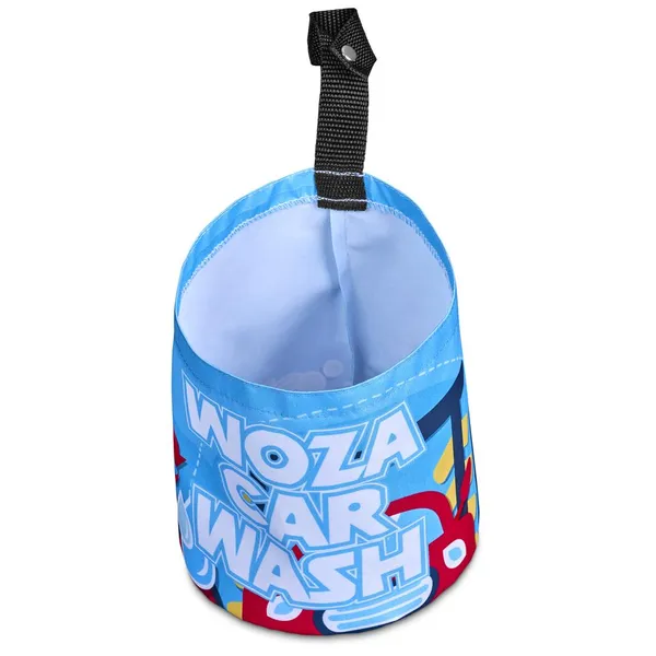 Pre-Printed Sample Hoppla Auto Polyester Car Refuse Holder Pre-Printed Sample Hoppla Auto Polyester Car Refuse Holder