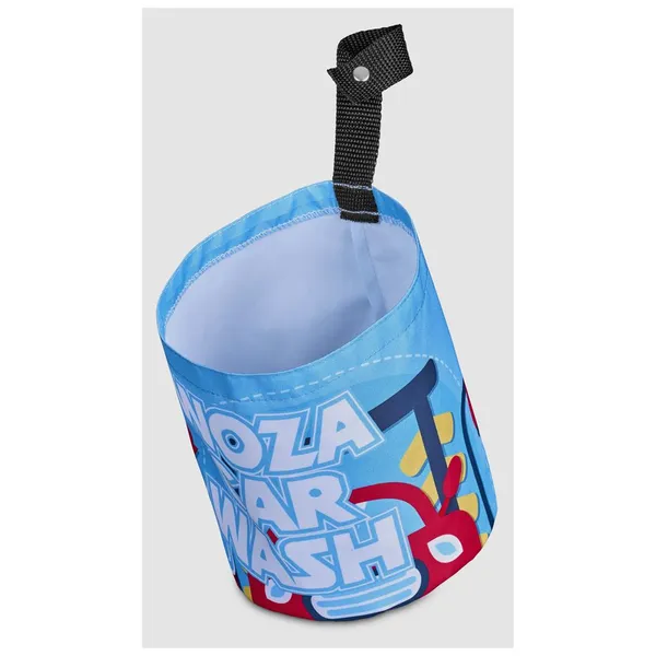 Pre-Printed Sample Hoppla Auto Polyester Car Refuse Holder Pre-Printed Sample Hoppla Auto Polyester Car Refuse Holder