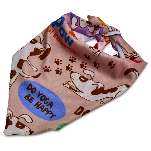 Pre-Printed Sample Hoppla Bosco Large Polyester Dog Bandana Pre-Printed Sample Hoppla Bosco Large Polyester Dog Bandana