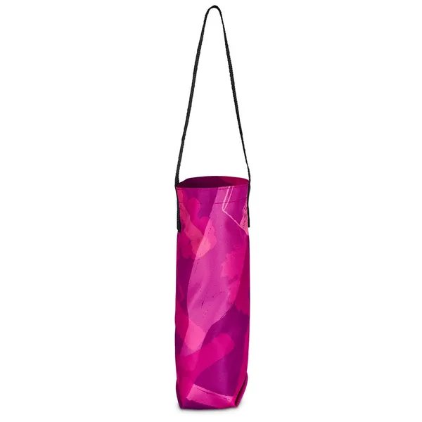 Pre-Printed Sample Hoppla Cellaro Polyester Wine Bottle Gift Bag Pre-Printed Sample Hoppla Cellaro Polyester Wine Bottle Gift Bag