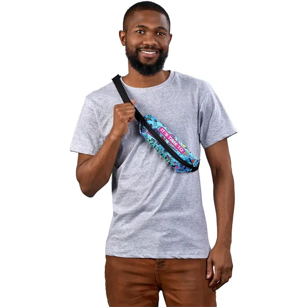 Pre-Printed Sample Hoppla Walkie Waist Bag Pre-Printed Sample Hoppla Walkie Waist Bag