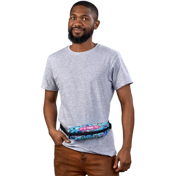 Pre-Printed Sample Hoppla Walkie Waist Bag Pre-Printed Sample Hoppla Walkie Waist Bag