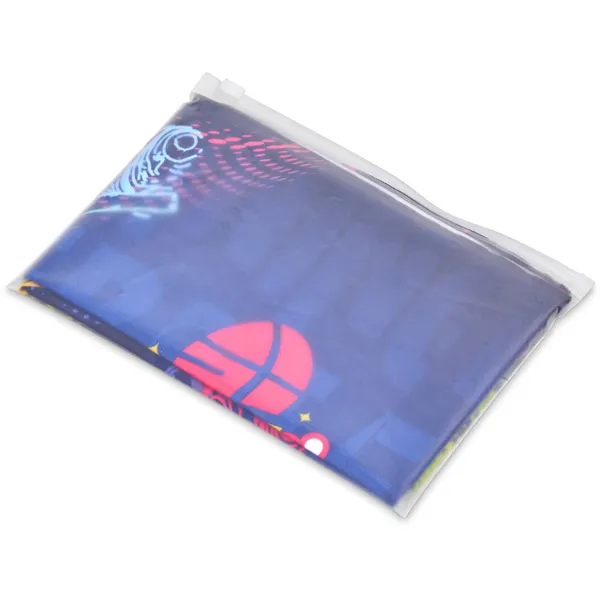 Pre-Printed Sample Hoppla Relay Sports Towel - Single Sided Pre-Printed Sample Hoppla Relay Sports Towel - Single Sided