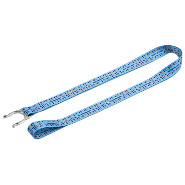 Altitude Aqua Double-Sided Crossbody Bottle Lanyard - Sample Altitude Aqua Double-Sided Crossbody Bottle Lanyard - Sample