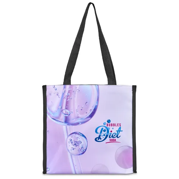 Pre-Printed Sample Hoppla Novaya Small Polyester Tote Cooler Bag Pre-Printed Sample Hoppla Novaya Small Polyester Tote Cooler Bag