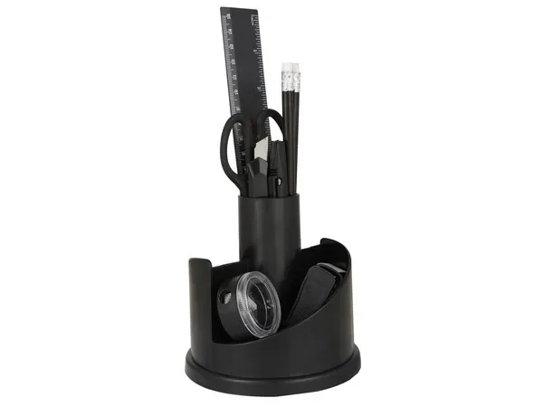 Rotating Desk Organiser with Stationery Rotating Desk Organiser with Stationery