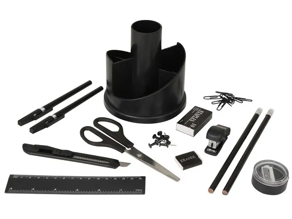 Rotating Desk Organiser with Stationery Rotating Desk Organiser with Stationery